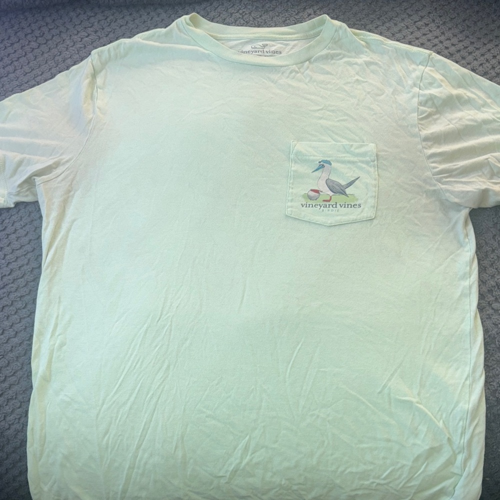 Vineyard Vines Men's Mint Green Pocket Tee